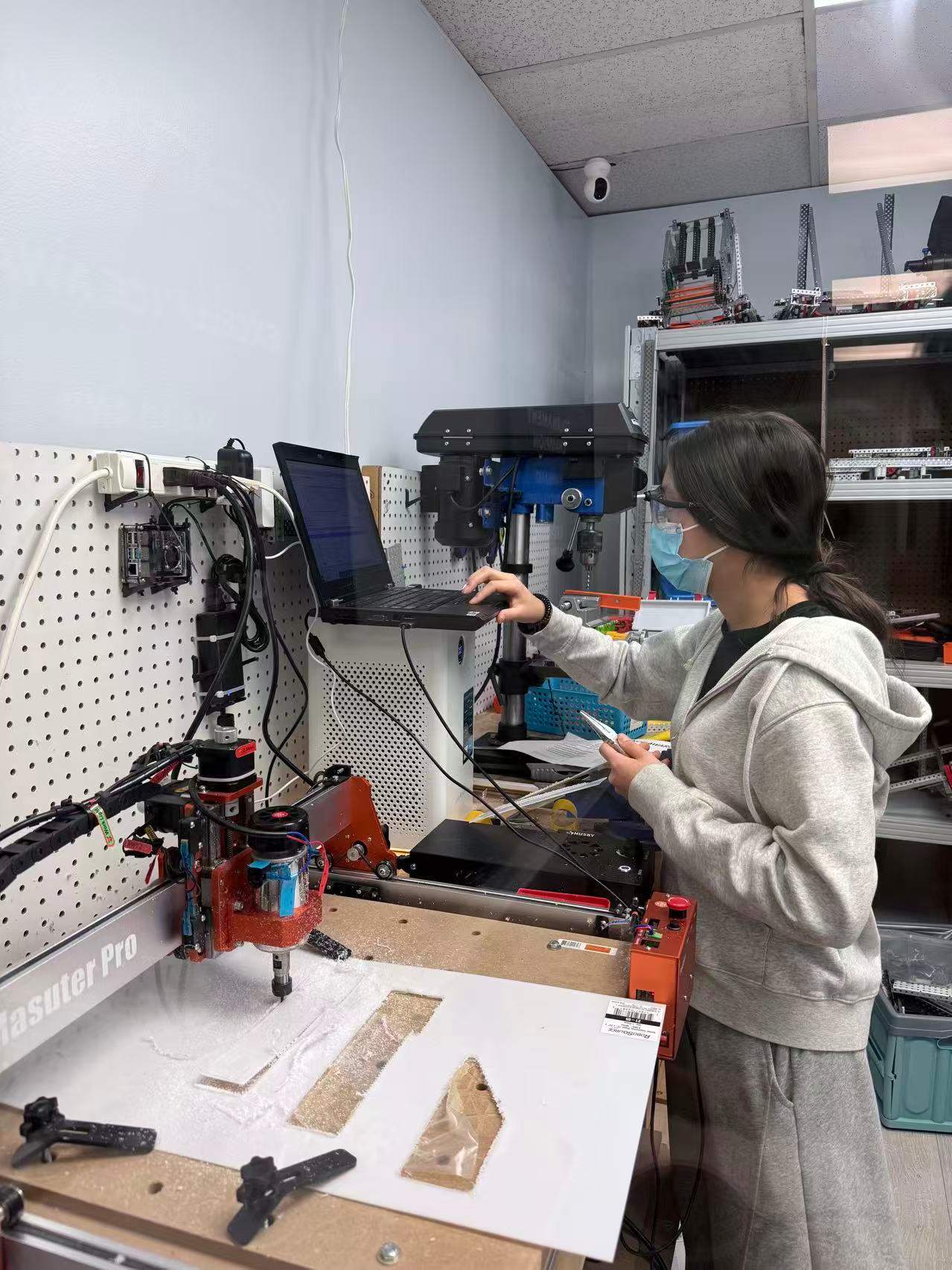 The RoboPlanet lab space